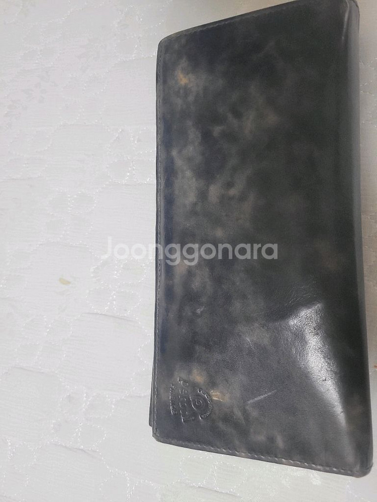 정품 이태리 페로니 남성 베지터블가죽 장지갑 타닌공법으--0
