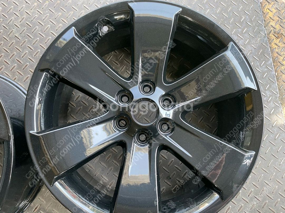 18인치 모하비 유광블랙 순정휠 한대분--4