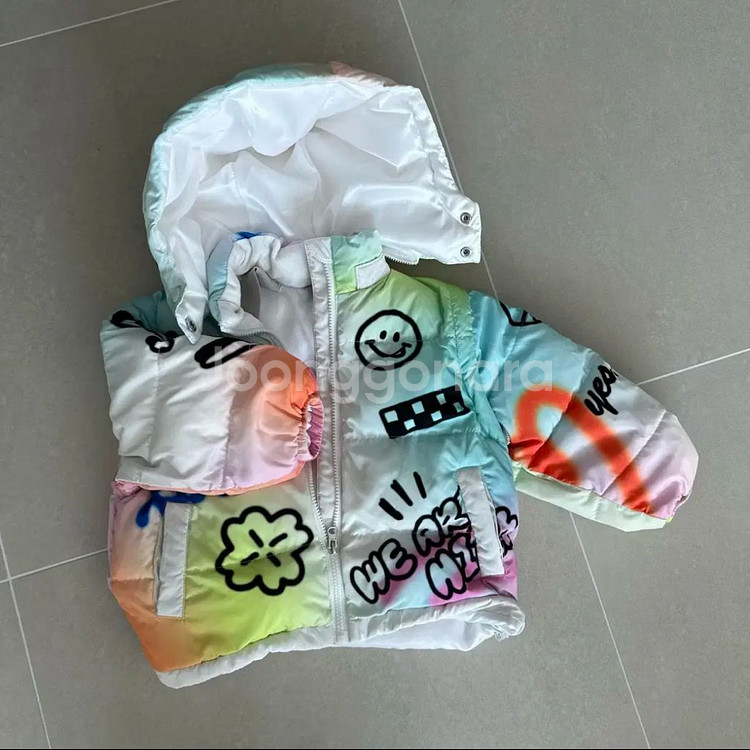 히로 구구상 드로잉 패딩 110--0