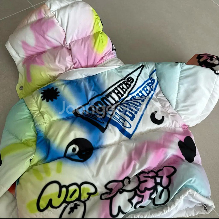 히로 구구상 드로잉 패딩 110--3