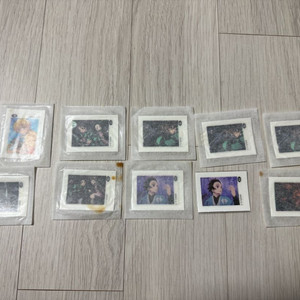 귀멸의칼날 무한열차편 띠부띠부씰 스티커 판매해요.
