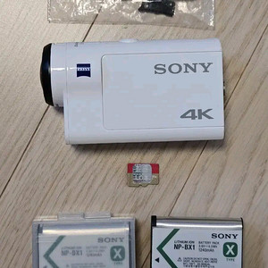 FDR-X3000R 및 악세서리 다수 (오토바이 라이딩
