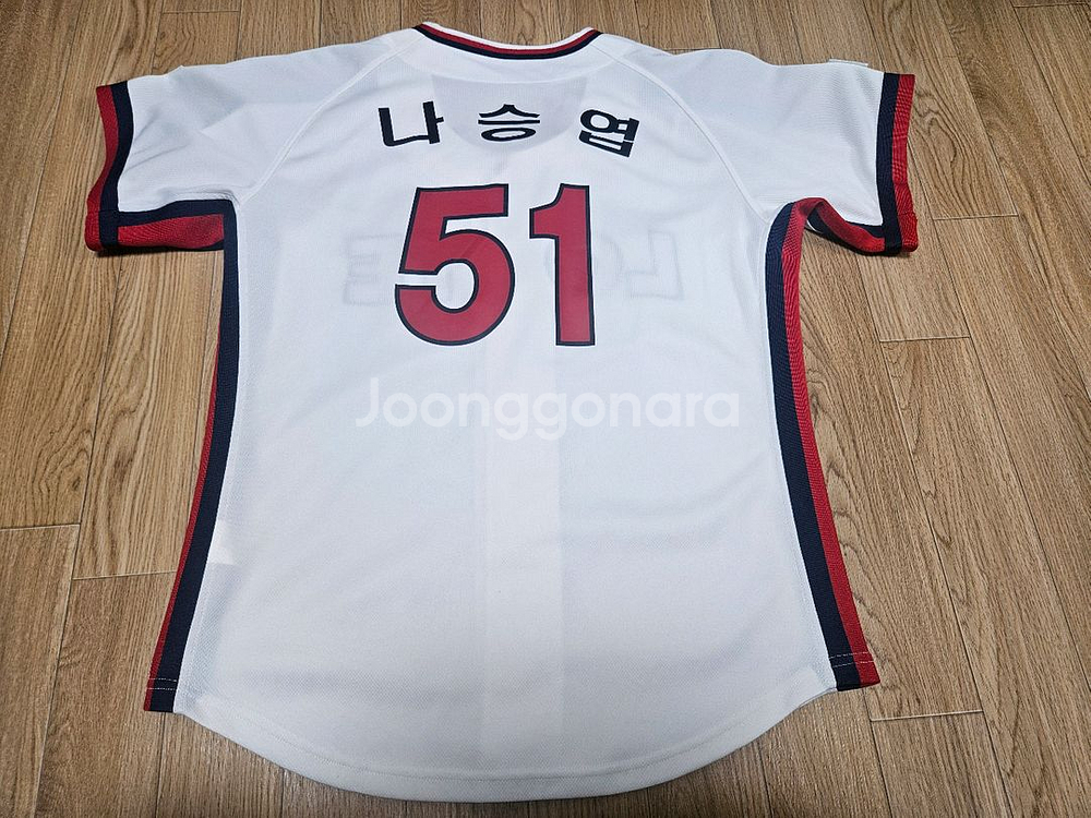 롯데 챔피언 홈 어센틱 105사이즈 유니폼 판매--0