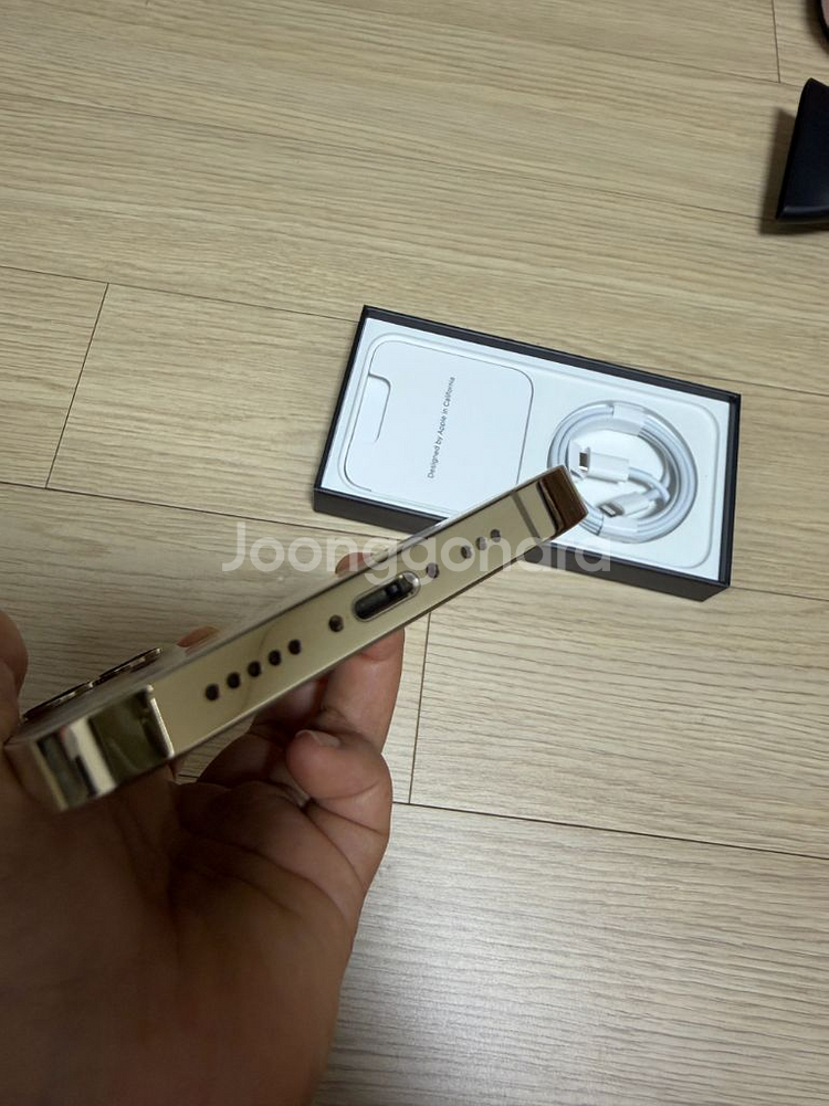 아이폰 13 프로 골드 128GB--5
