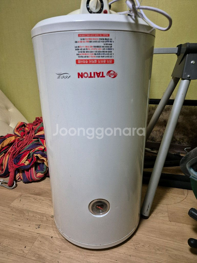 삼우 에너텍 100리터 전기온수기--0