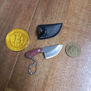 가죽커버 언박싱 택배칼 3개