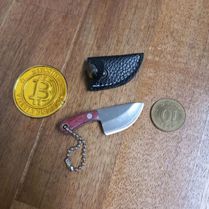 가죽커버 언박싱 택배칼 3개