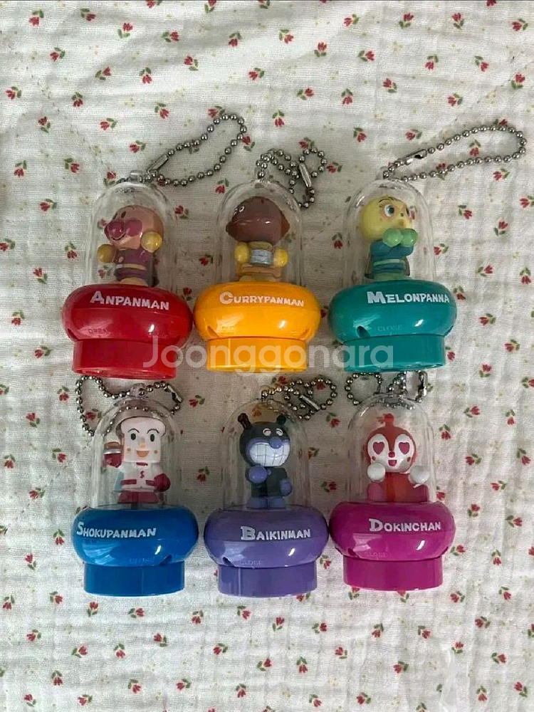 호빵맨 고전 회전 스탬프도장--0