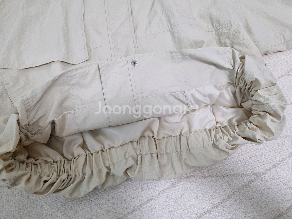 (새상품)지컷 블루종자켓. 아이보리--2