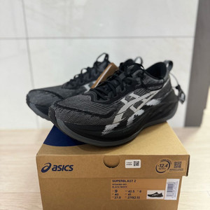아식스 슈퍼블라스트2 블랙 270