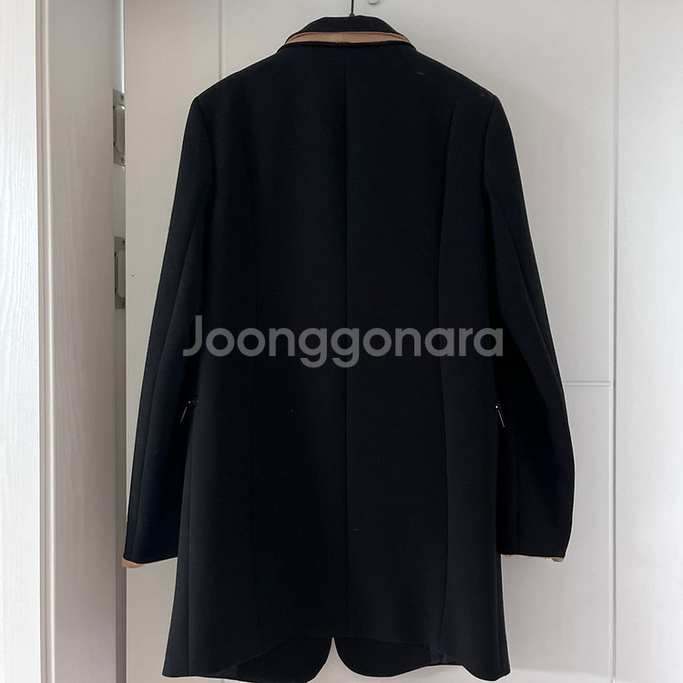 한섬 시스템 기본 블랙자켓--1