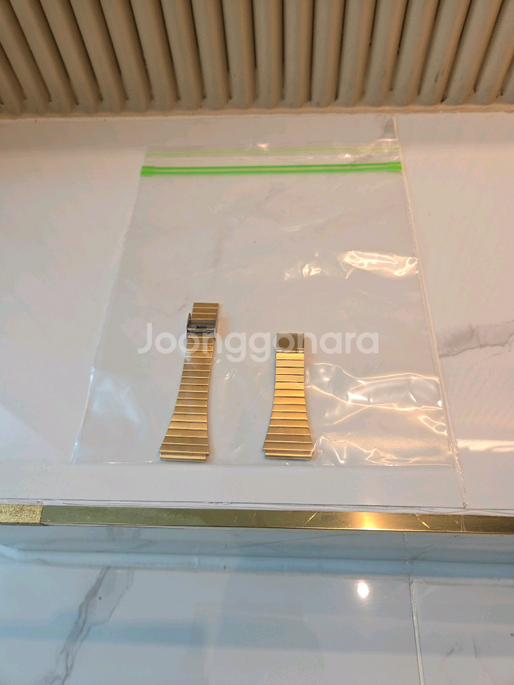 [스트랩] 카시오 정품 스트랩 (데이터뱅크 골드) DB--0