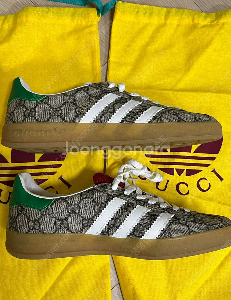 (대전세종구미)구찌x아다다스 가젤스니커즈 새상품260--8