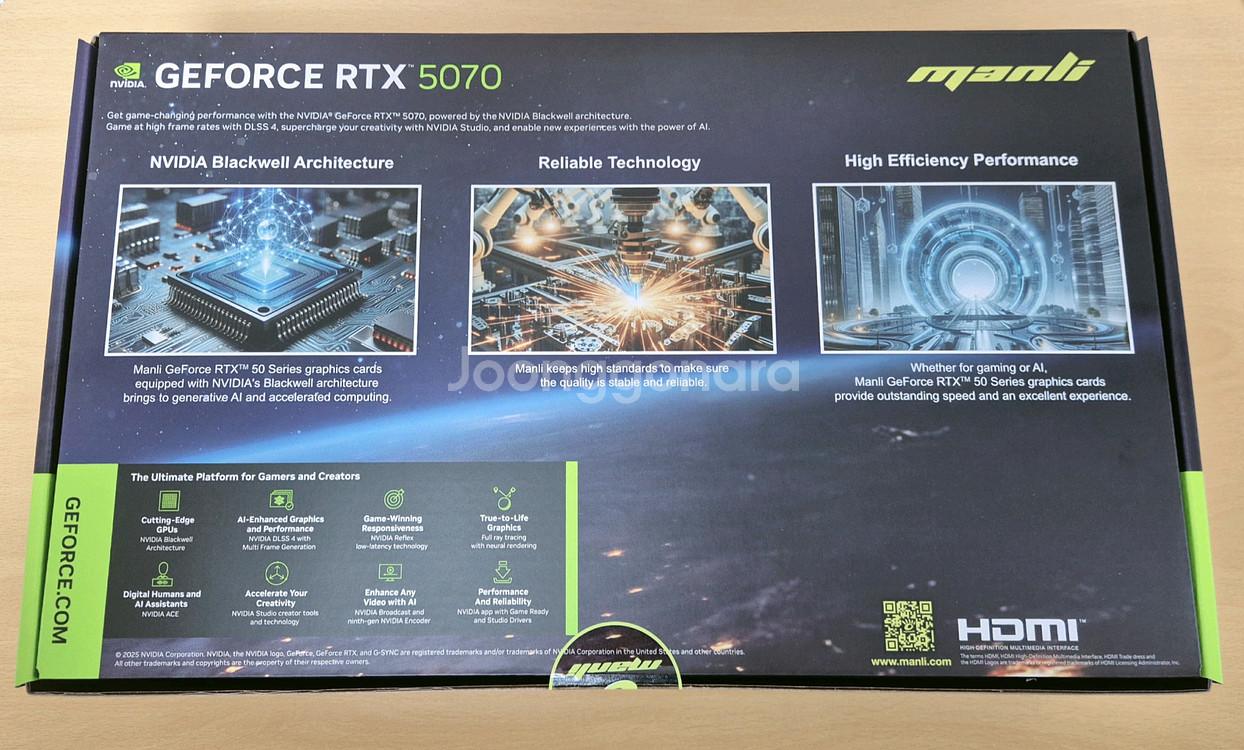 미개봉) RTX 5070 12GB 새제품--1