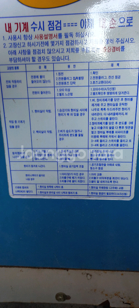 한반도 현미 2단 정미기--2