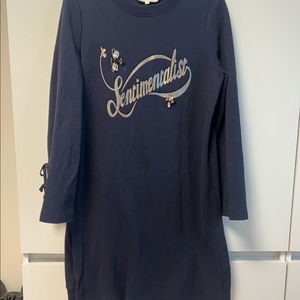 오즈세컨 네이비 러블리 원피스