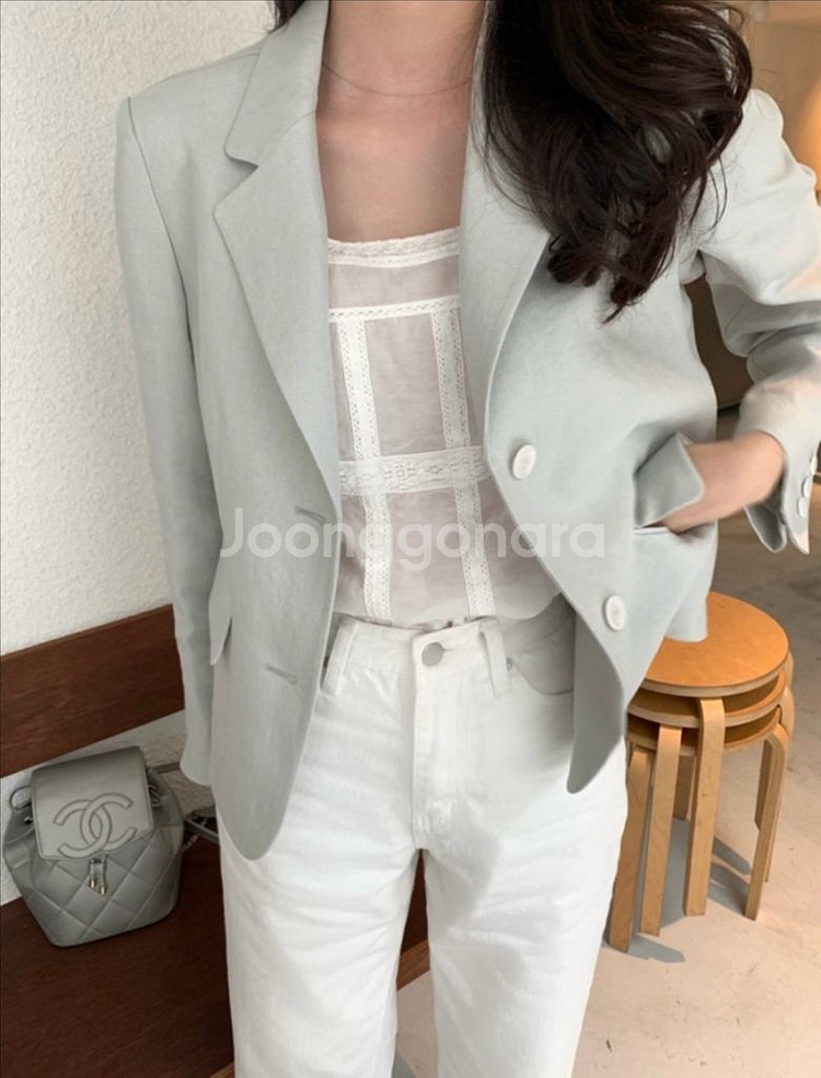 르플레인 르자켓 린넨자켓--0