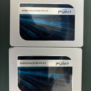 크루셜 ssd 2.5인치 500gb 2개
