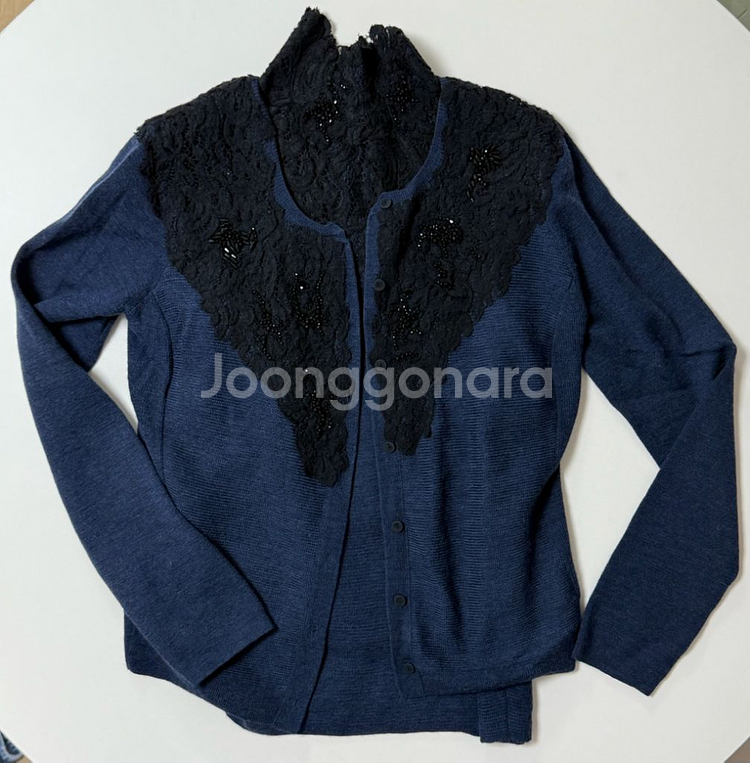 미샤 모 니트 가디건+나시 세트--0