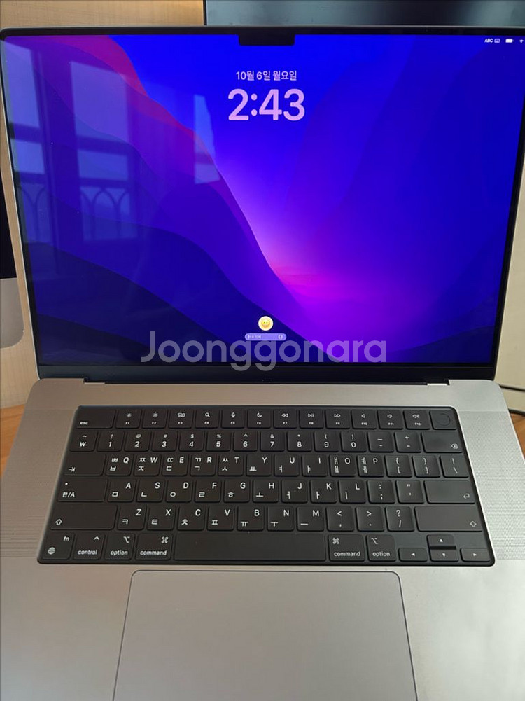 맥북 프로 16인치 M1 Pro 16GB 512G--0