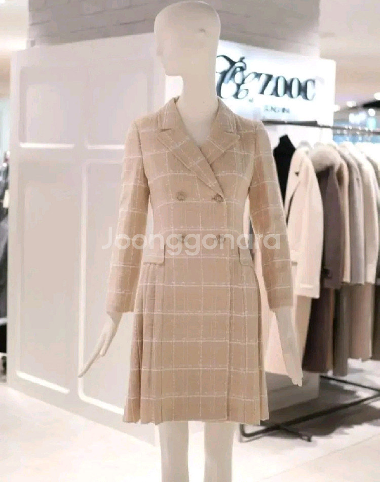 주크 zooc 트위드 원피스 55--10