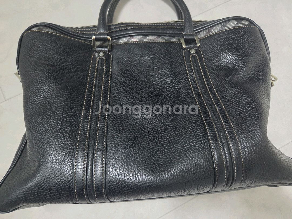 닥스 가죽 서류가방 블랙--0