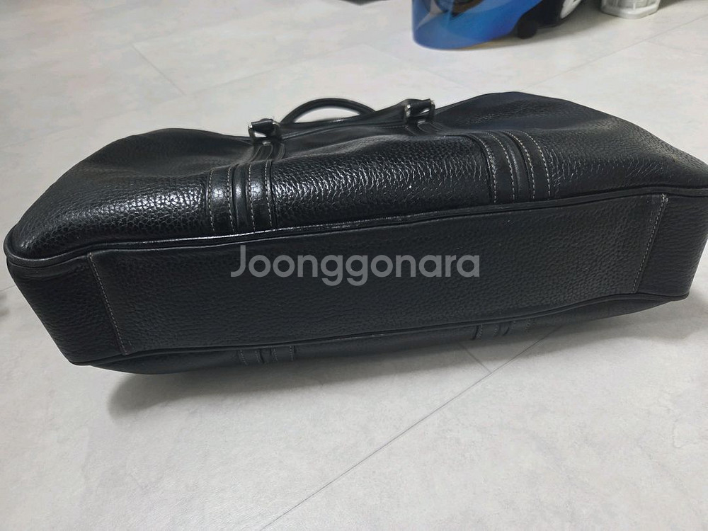 닥스 가죽 서류가방 블랙--2