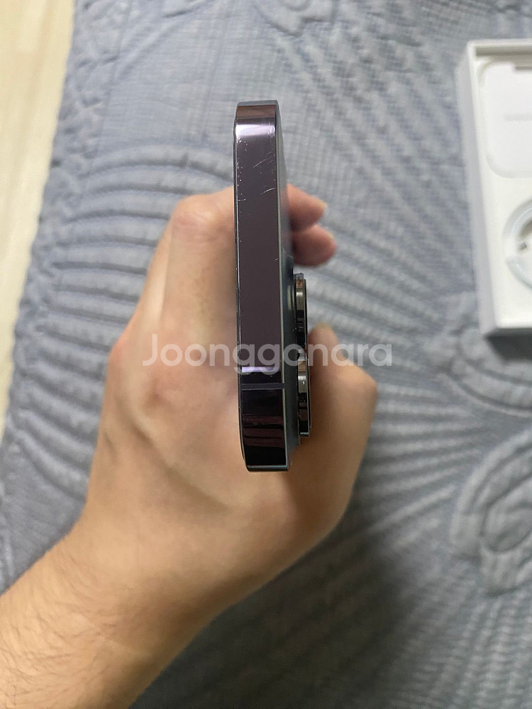 아이폰14 프로 256g 딥퍼플 판매합니다.--4