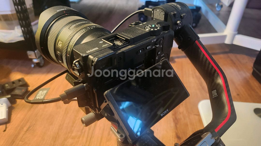 유튜브 촬영 소니 카메라 짐벌세트 무선마이크 포함--6