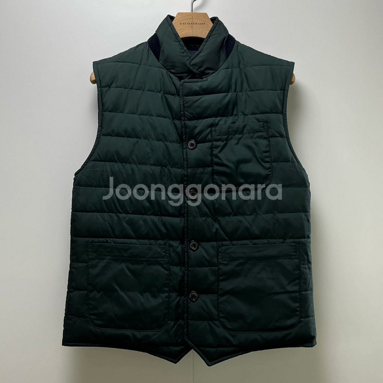 마시모두띠 남성 리버서블 베스트 양면 조끼--5