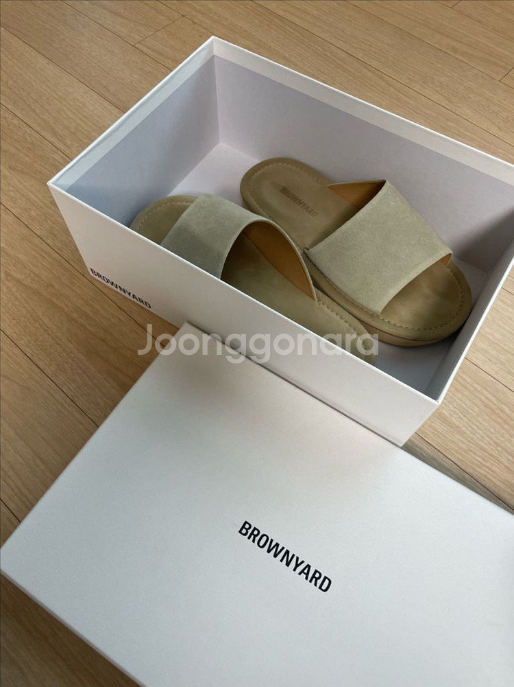 브라운야드 슬라이드 슬리퍼 42(270)--0