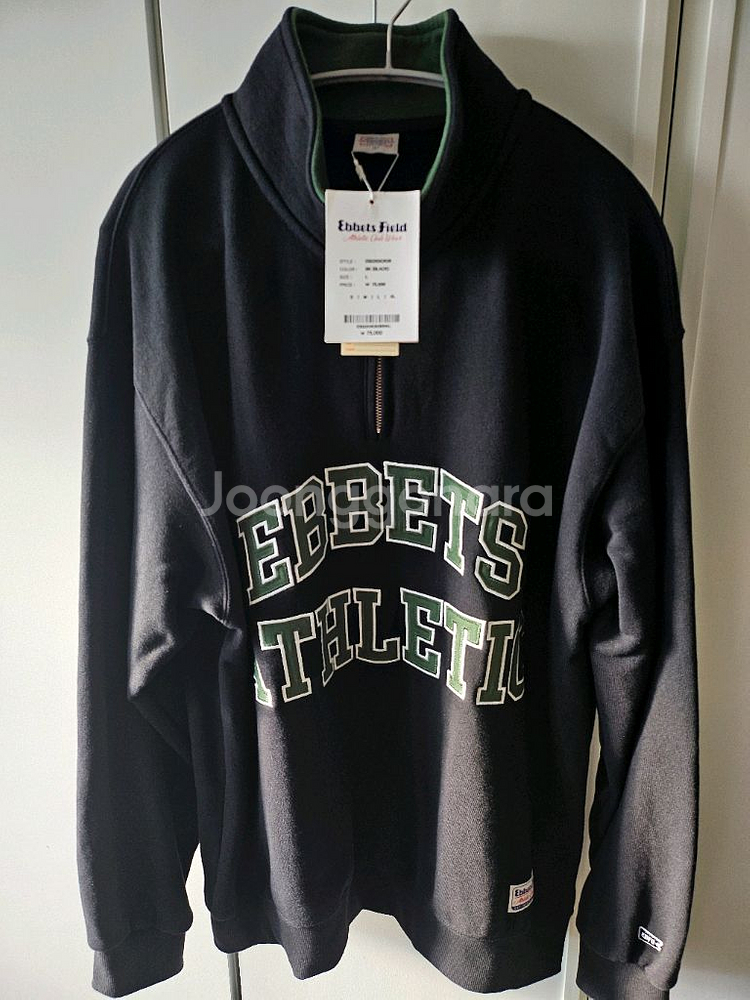 이벳필드 하프집업 맨투맨--0