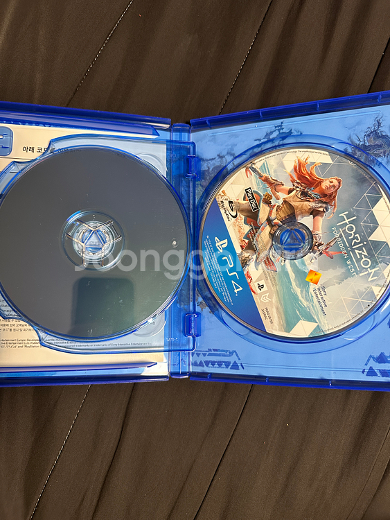 ps4 호라이즌 포비든 웨스트 (ps5 무료 업글)--2