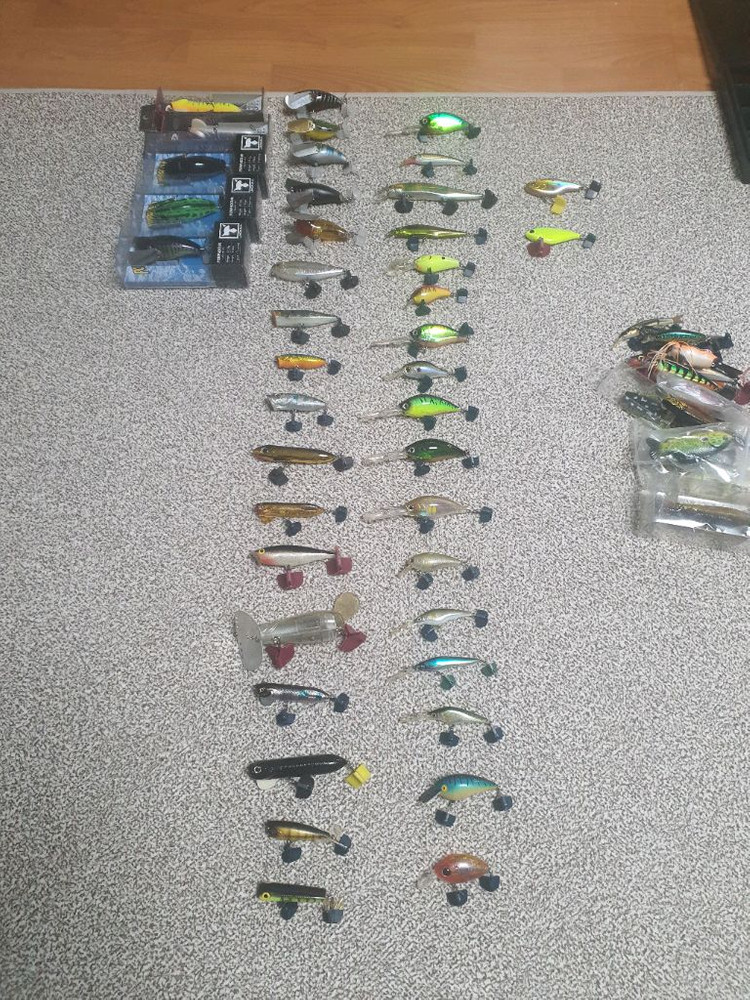 베스낚시 하드베이트(탑워터 미노우) 판매합니다 이미지