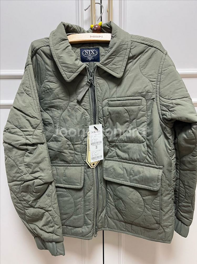 닉스 키즈 자켓 새상품 카키 (130)--1