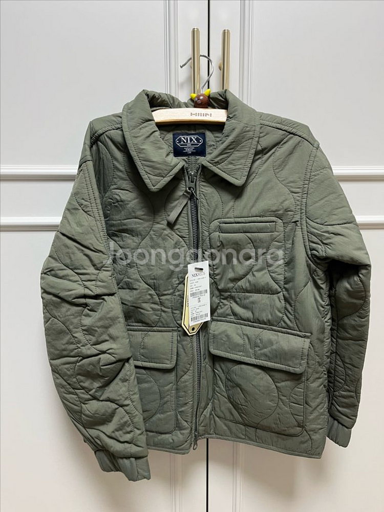 닉스 키즈 자켓 새상품 카키 (130)--2