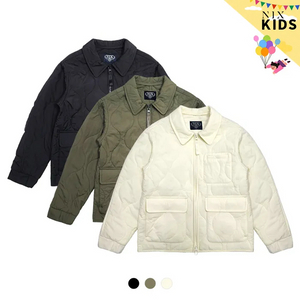 NIX KIDS 퀼팅 점퍼 블랙 (130)새상품
