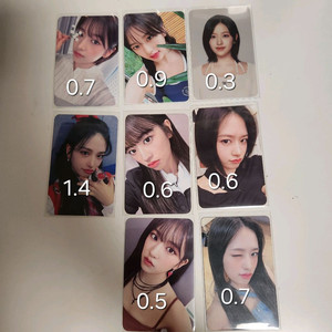 안유진 포토카드 팔아요