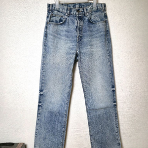 [자라] 앵클 스트레이트 레그 진 연청워싱 31