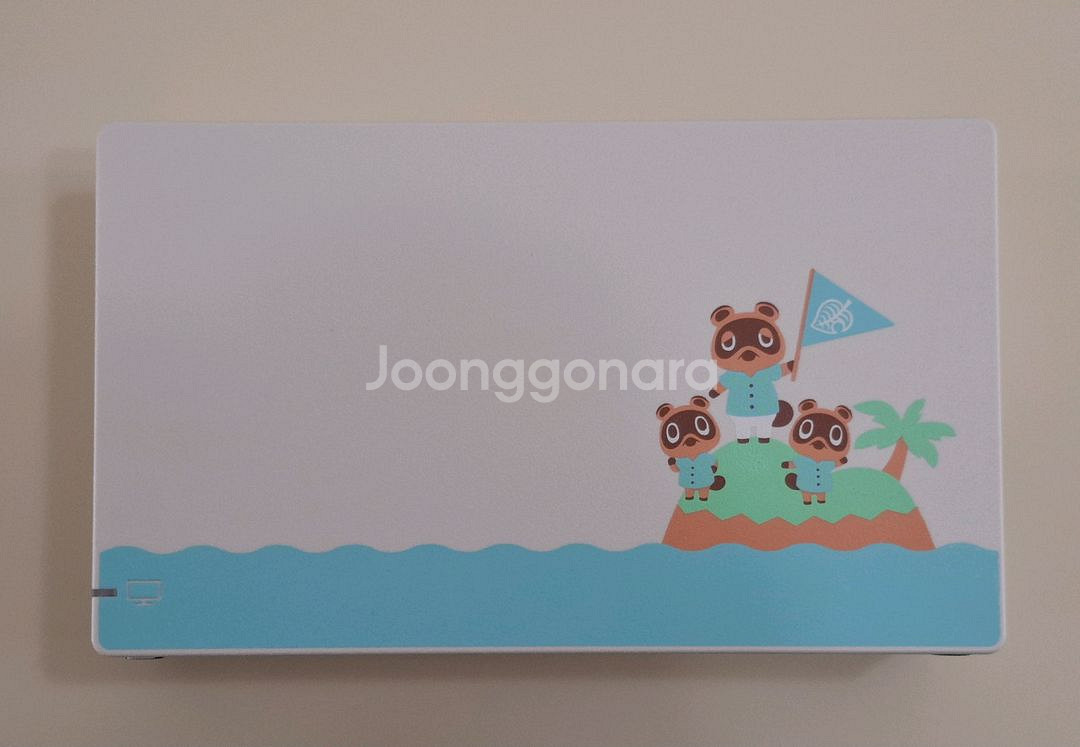 닌텐도스위치동디션 풀박스+512기가가득+동물의숲에디션--3