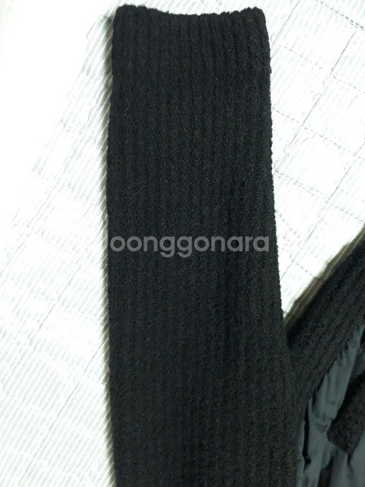 더캐시미어 니트 구스 점퍼 블랙85--4