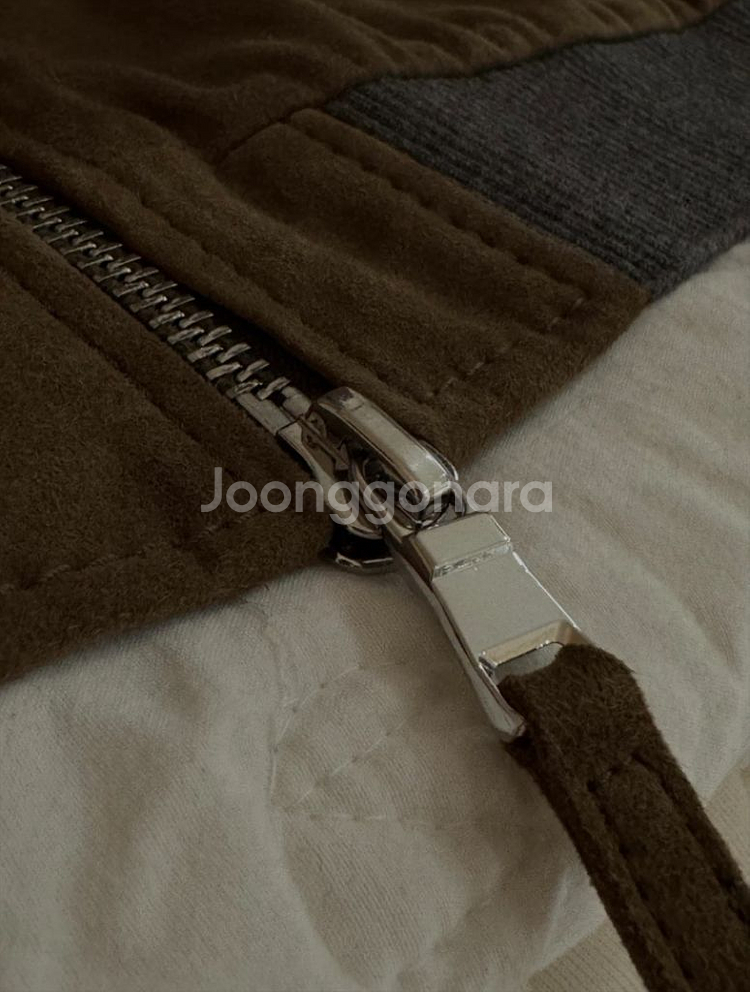 The Jack Leathers 스웨이드 후드 집업 새--6
