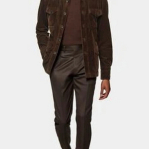 SUITSUPPLY 브라운 코듀로이 셔츠 자켓 새상품