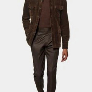 SUITSUPPLY 브라운 코듀로이 셔츠 자켓 새상품