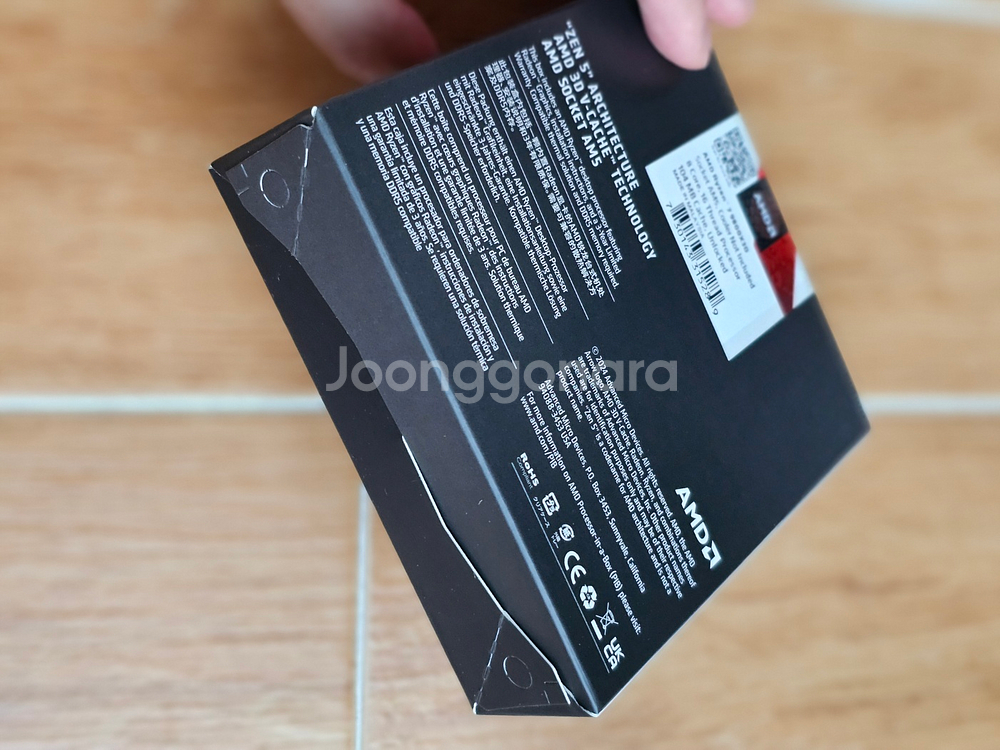 [미개봉] AMD 라이젠 9800X3D 국내 정품--2