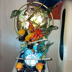 귀멸의칼날 등나무꽃 젠이츠 레진 피규어