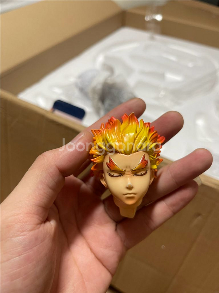 귀멸의칼날 등나무꽃 젠이츠 레진 피규어--2