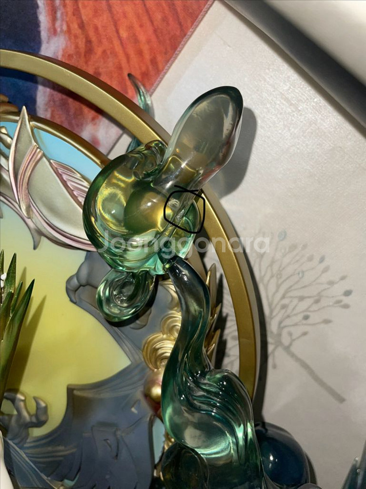 귀멸의칼날 등나무꽃 젠이츠 레진 피규어--6