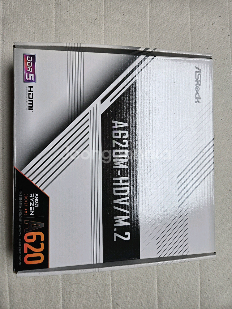 ASRock A620M-HDV/M.2 메인보드 팝니다--0