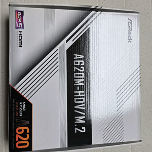 ASRock A620M-HDV/M.2 메인보드 팝니다